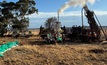 Tin drilling at Bygoo