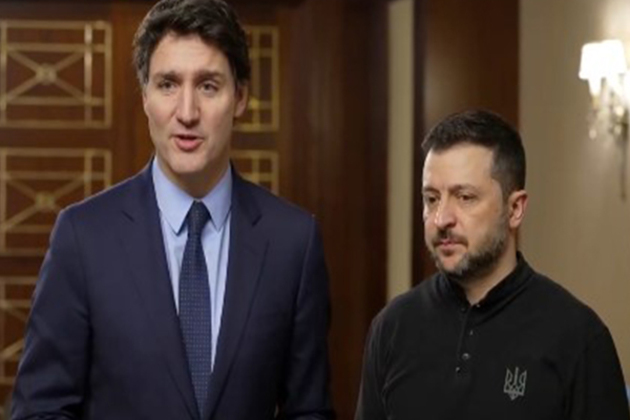 Canadian PM visits Kyiv on third anniversary of Russia-Ukraine conflict; discusses defence, sanctions