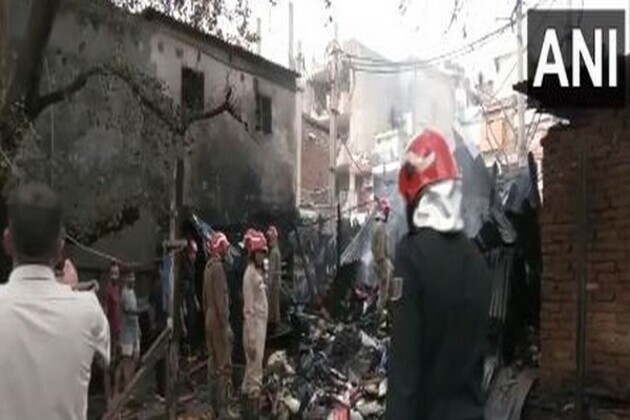 Fire breaks out at Kotla Seva Nagar market in Delhi, doused