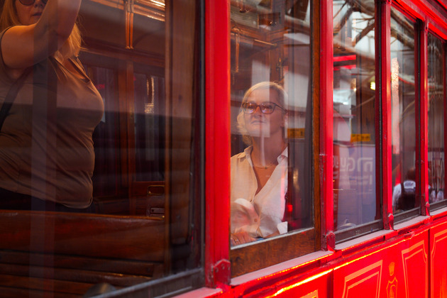 POLAND-WARSAW-VINTAGE TRAMS