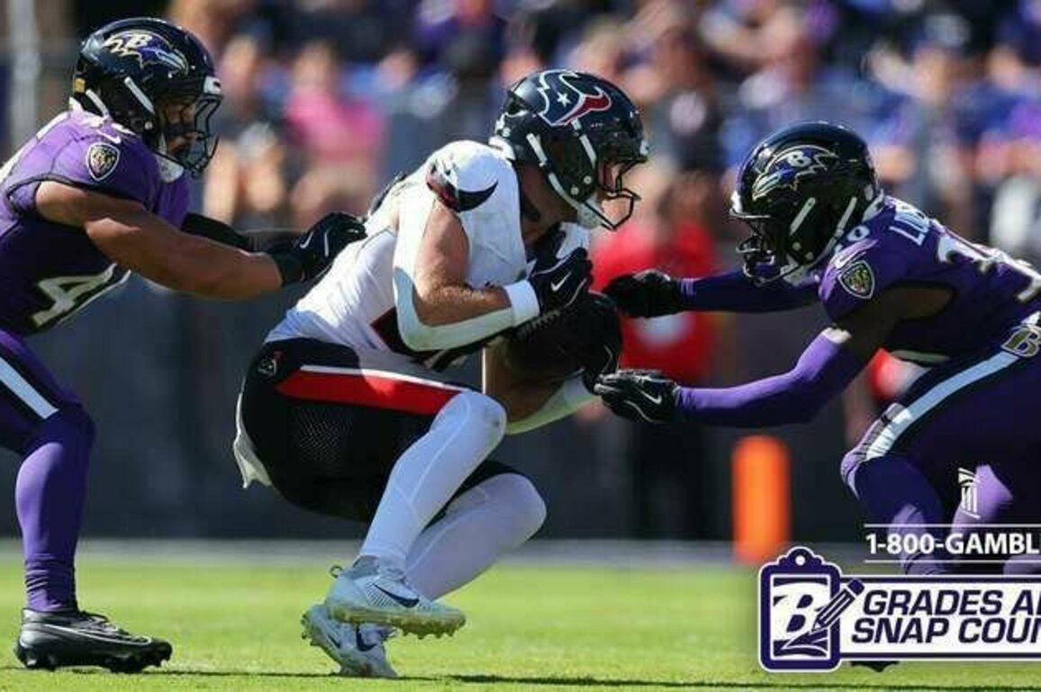 Grades & Snap Counts: Rookies Thrust Into Starting Roles