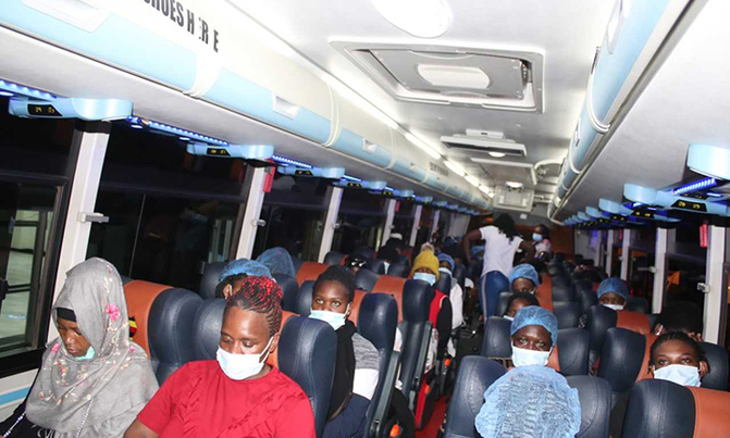 113 Ugandans from Saudi Arabia return home 113 Ugandans from Saudi Arabia return home