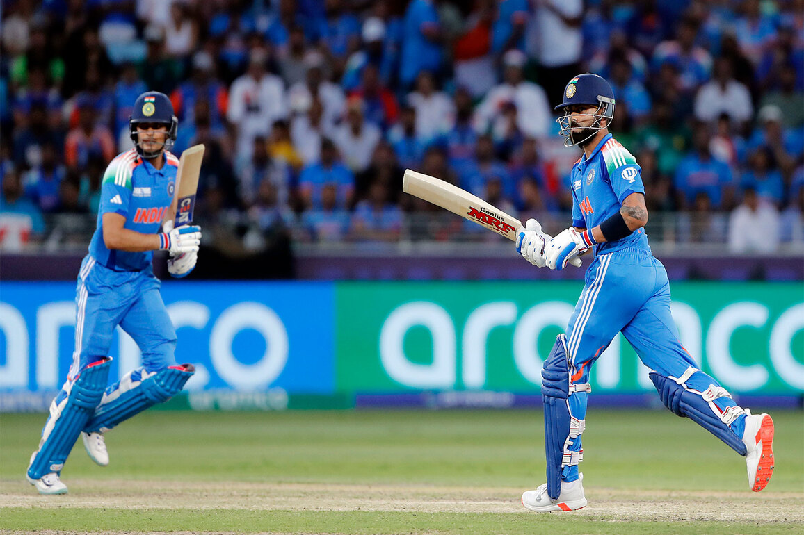 "Hope he keeps piling on runs": Gill lauds Kohli after India's successful chase