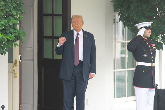 U.S.-WASHINGTON, D.C.-WHITE HOUSE-TRUMP-MOVIE TARIFFS