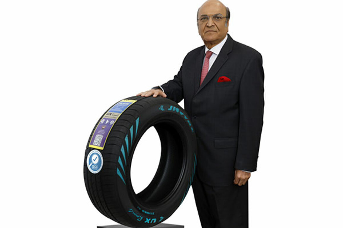 JK Tyre rolls out India's first passenger car tyre with ISCC plus certified sustainable material