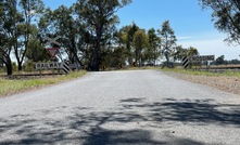 A new petition is seeking support for improved lighting at railway crossings on regional roads. Photo: Mark Saunders.