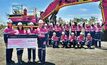 Miners go pink for breast cancer