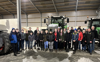 YFC news: Llysyfran YFC on (farm) tour