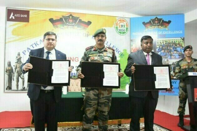 Assam Rifles signs MoU with Axis Bank and NIEDO for supporting underprivileged students in North East