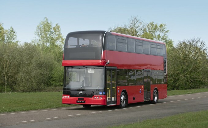 BYD revs up new all-electric double-decker bus