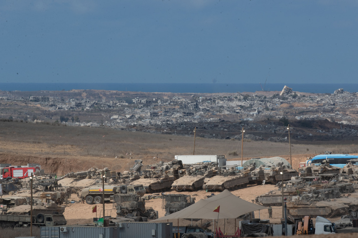 ISRAEL-GAZA BORDER-TROOPS-CEASEFIRE