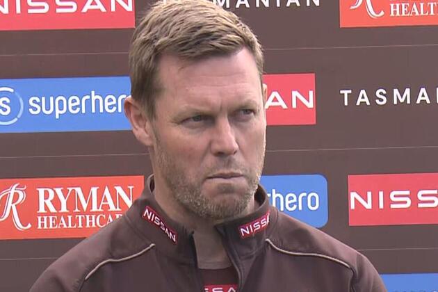 Ive got a clear job to do- Hawthorn coach Sam Mitchell calm amid Zach Merrett pursuit circus