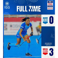 FIH Hockey Pro League Women: India lose 0-3 to China