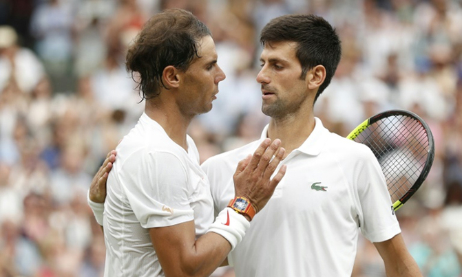 Novak Djokovic v Rafael Nadal - six of the best Slam matches Novak Djokovic v Rafael Nadal - six of the best Slam matches