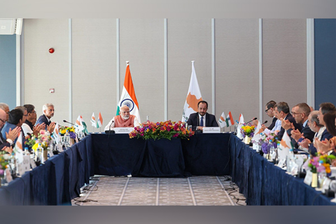 "Sectors like innovation, energy, technology offer immense potential": PM Modi on meeting CEOs in Cyprus