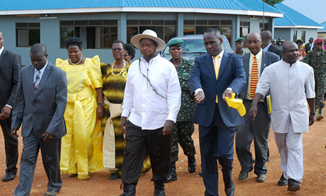 Besigye does not know where the future belongs - Museveni Besigye does not know where the future belongs - Museveni