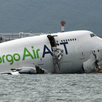 Cargo aircraft wet leased, operated by ACT Airlines: Emirates says after plane skids off Hong Kong airport runway