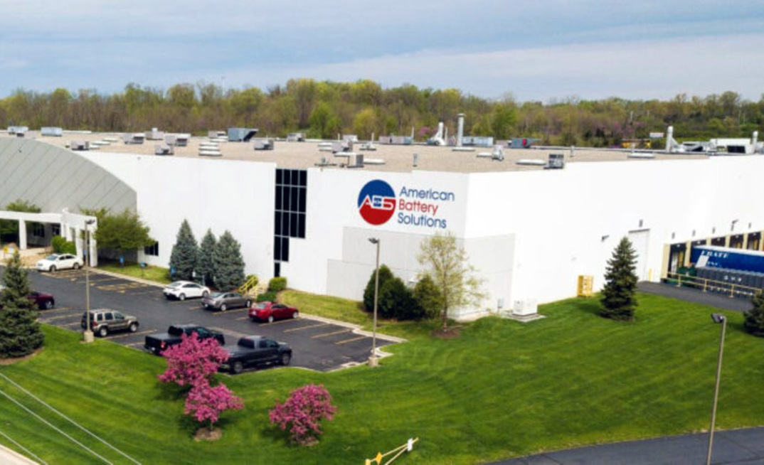 Planta da American Battery Solutions nos EUA/Divulgação