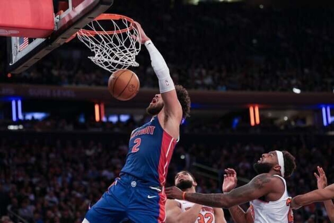 Behind Cade Cunningham's 42, Pistons complete season sweep of Knicks