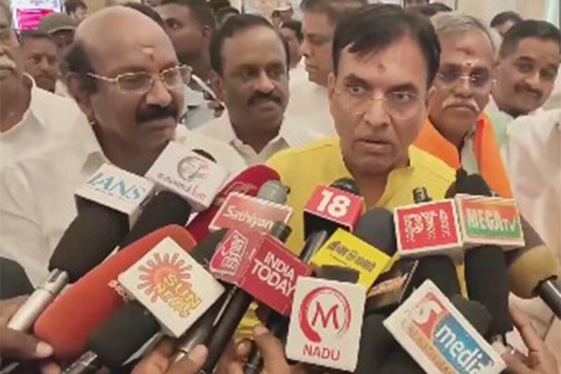 NDA alliance form government in Puducherry under N. Rangasamy's leadership, says Mansukh Mandaviya