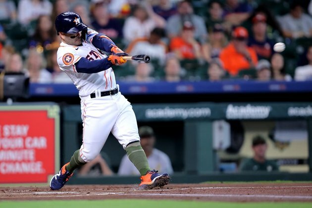 Astros eager to pick on lowly Athletics again