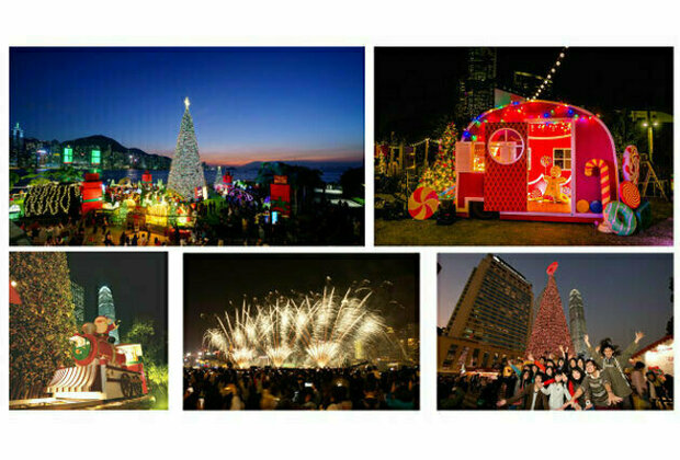 HKTB's Hong Kong WinterFest is Launched with a Grand Opening Featuring Magical Christmas Town and Winter Harbourfront Pyrotechnic Display