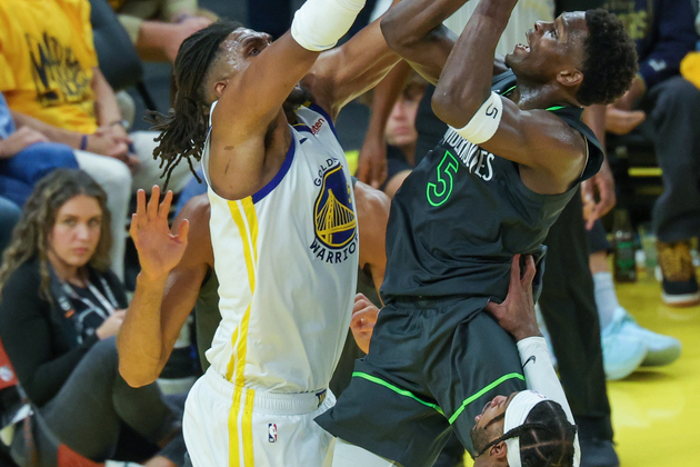 (SP)U.S.-SAN FRANCISCO-BASKETBALL-NBA-WARRIORS VS TIMBERWOLVES