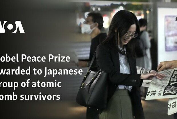 Nobel Peace Prize awarded to Japanese group of atomic bomb survivors