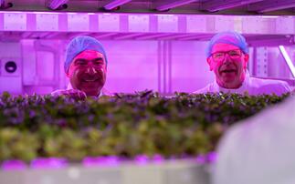 Vertical farm opens at SRUC