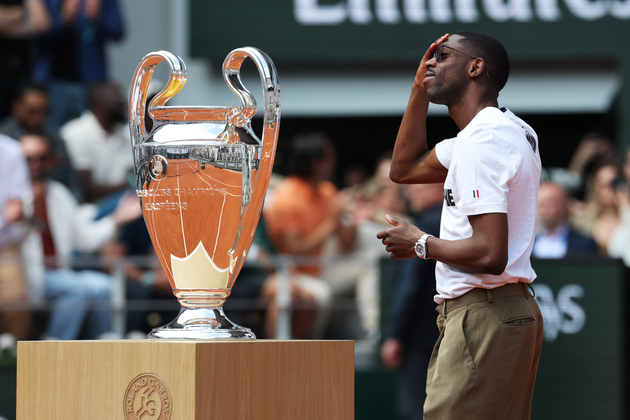 (SP)FRANCE-PARIS-TENNIS-FRENCH OPEN-UEFA CHAMPIONS LEAGUE-TROPHY