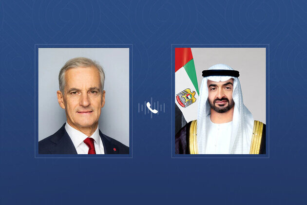 UAE President, Norwegian Prime Minister discuss bilateral ties, regional developments