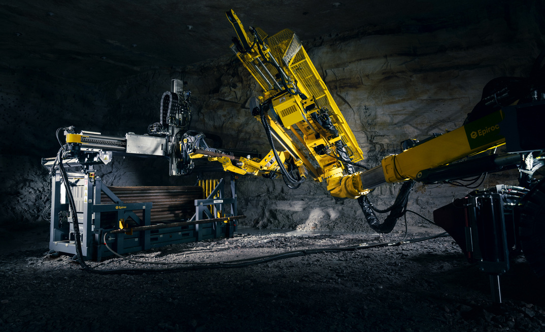 Epiroc says the launch of its Diamec Automated Rod Magazine is taking automation to the next level 