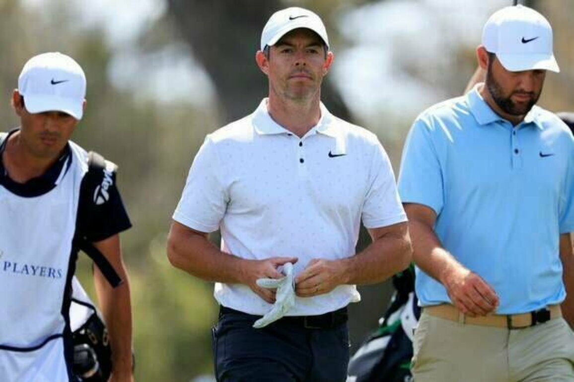 Scottie Scheffler, Rory McIlroy paired again at Tour Championship
