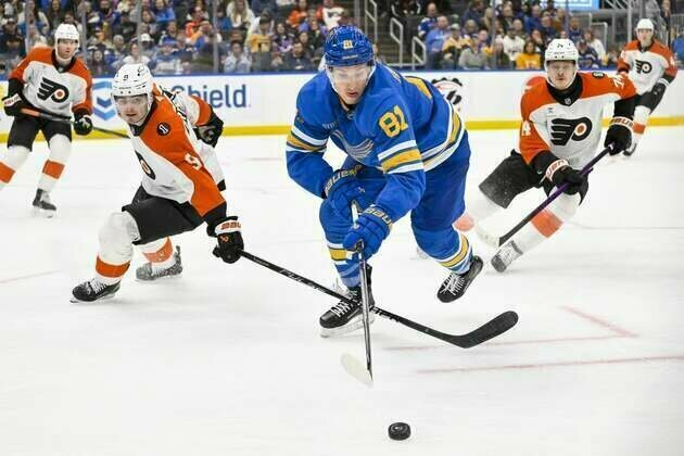 Trevor Zegras shines in Flyers' shootout win over Blues