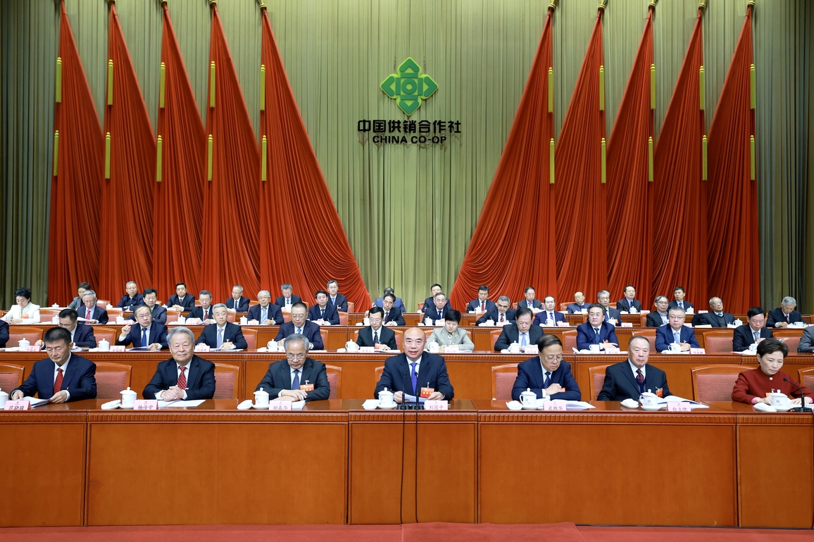 CHINA-BEIJING-LIU GUOZHONG-SUPPLY AND MARKETING COOPERATIVES-CONGRESS (CN)