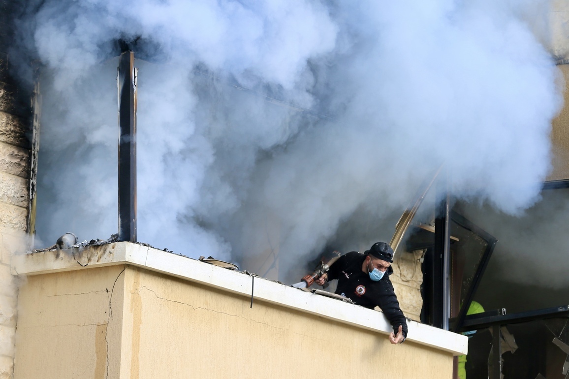 LEBANON-HARET SAIDA-ISRAELI ATTACKS