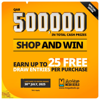 Countdown Begins for QAR 500,000 Grand Draw: Mega Deals Unveils Exclusive New Bundles