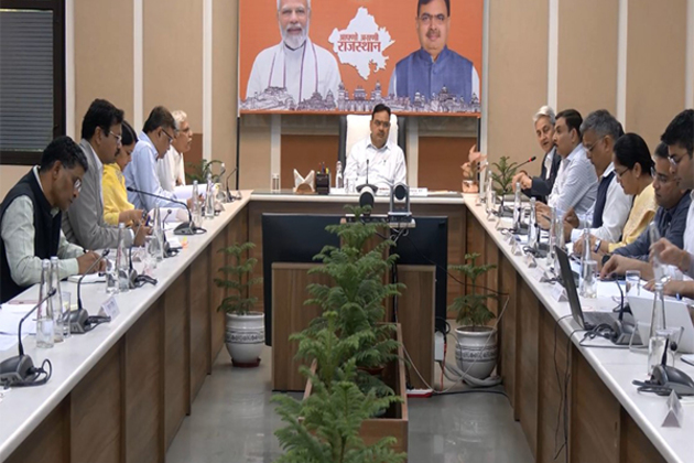 Bhajanlal Sharma reviews implementations of MoUs signed under Rising Rajasthan Global Investment Summit