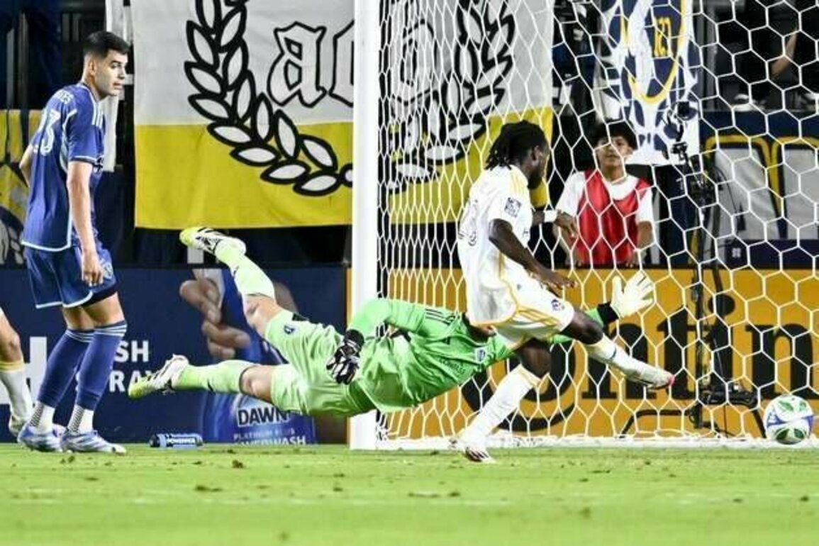 Joseph Paintsil's hat trick propels Galaxy past Sporting Kansas City