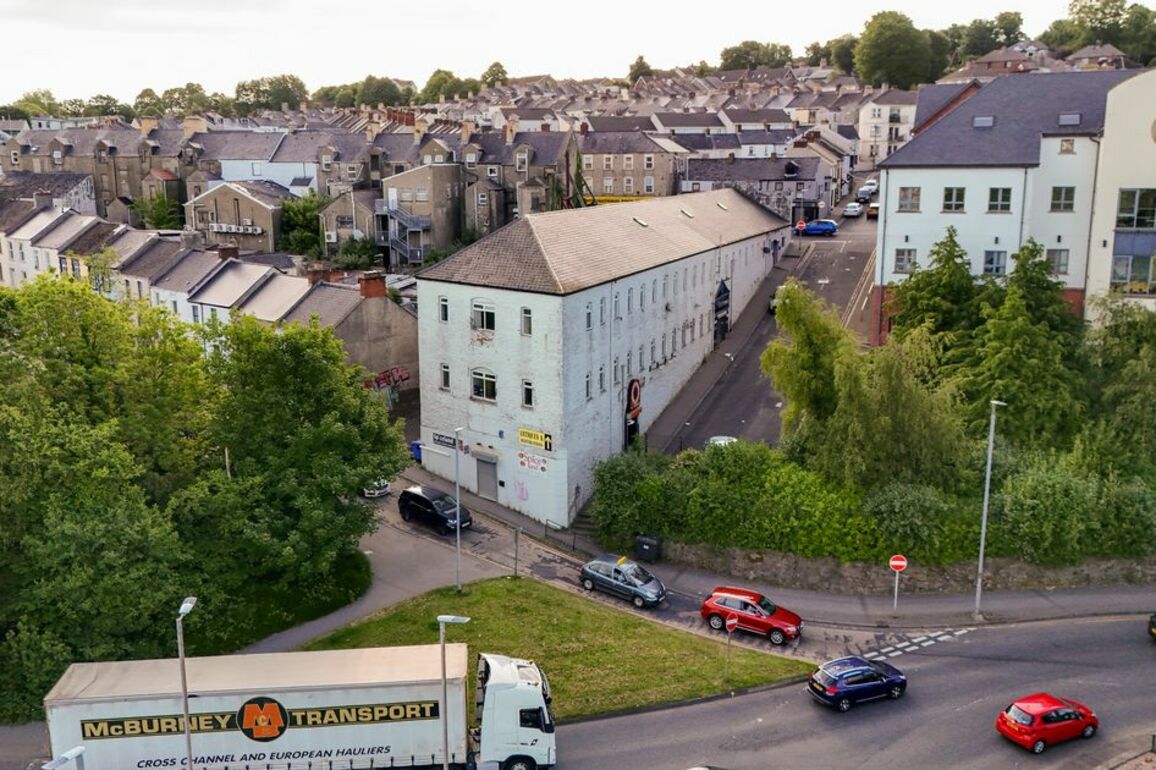 Take a look at former whiskey distillery building up for sale in Derry