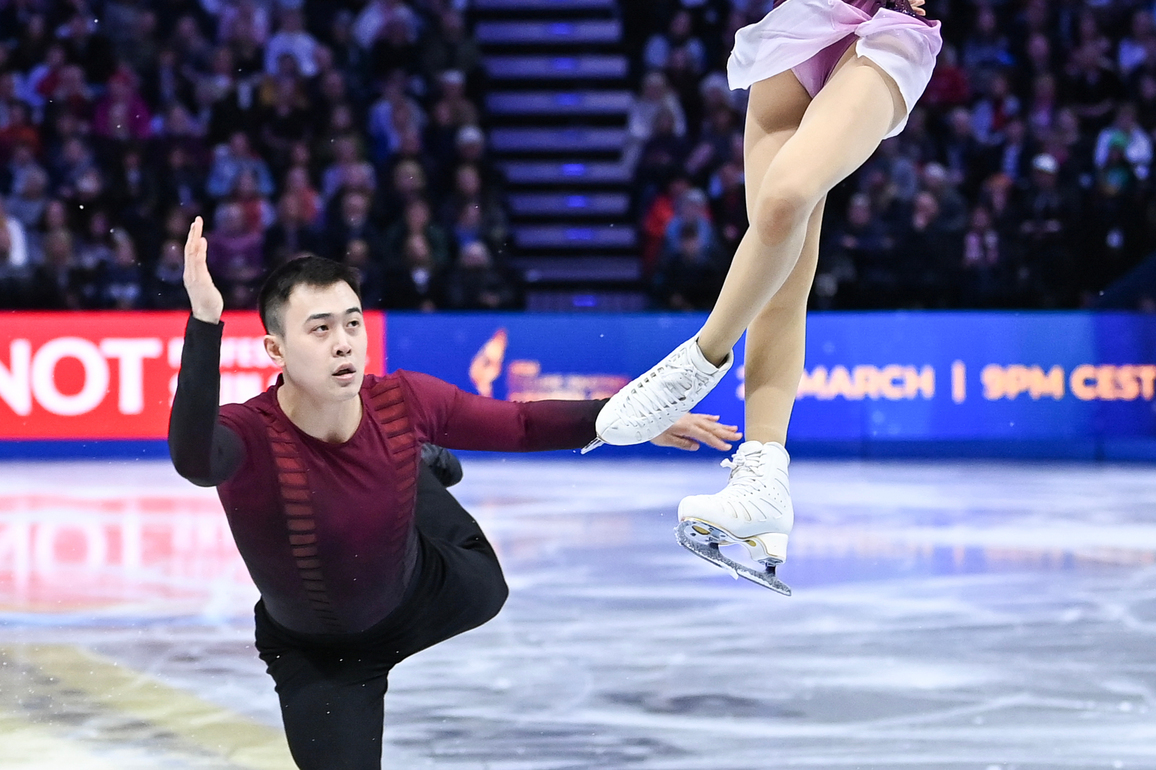 (SP)CZECH REPUBLIC-PRAGUE-FIGURE SKATING-ISU WORLD CHAMPIONSHIPS-PAIRS-SHORT PROGRAM