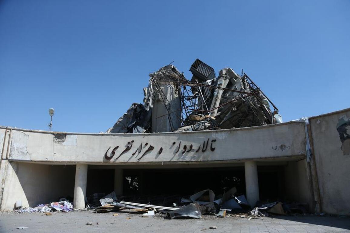 Mideast in Pictures: Tehran's Azadi Stadium in ruins after Israeli-American airstrike