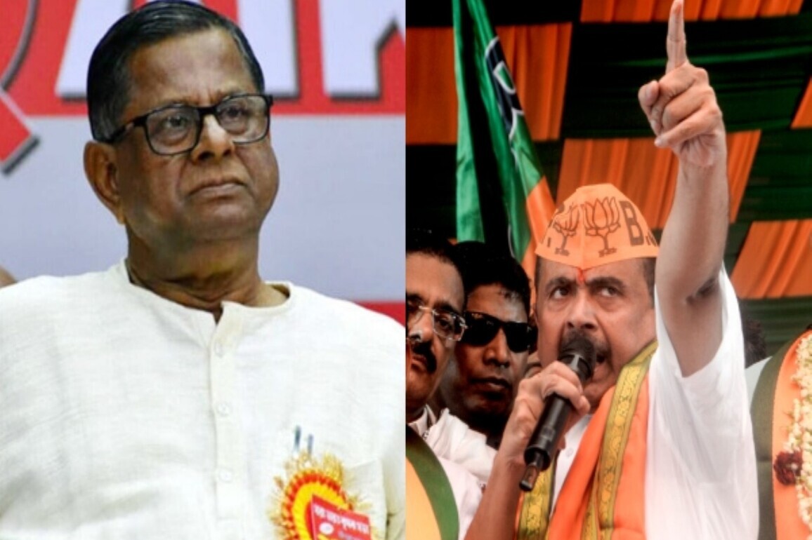Ultimate showdown in Nandigram as TMC's Pabitra Kar challenges BJP's Suvendu Adhikari in his stronghold
