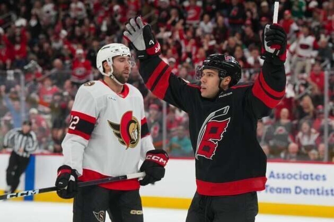Hurricanes looking to finish off sweep of Senators