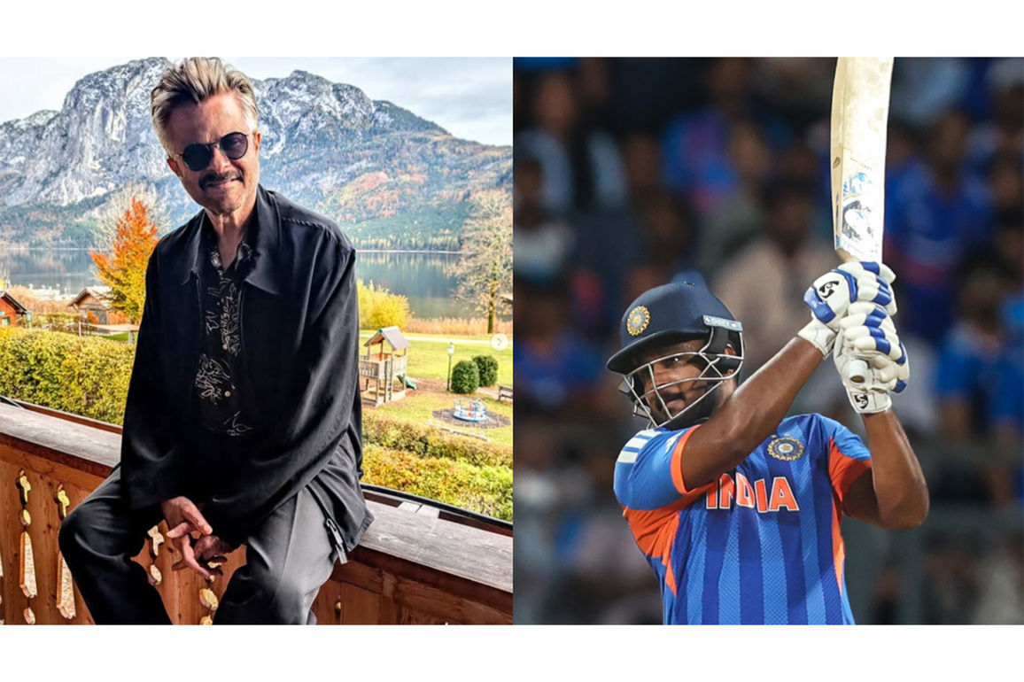 T20 WC Semi-final: Anil Kapoor applauds Sanju Samson as India faces England; Varun Dhawan, Rohit Sharma, MS Dhoni also spotted
