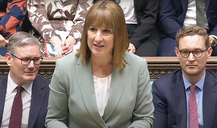 Chancellor Rachel Reeves (c) UK Parliament
