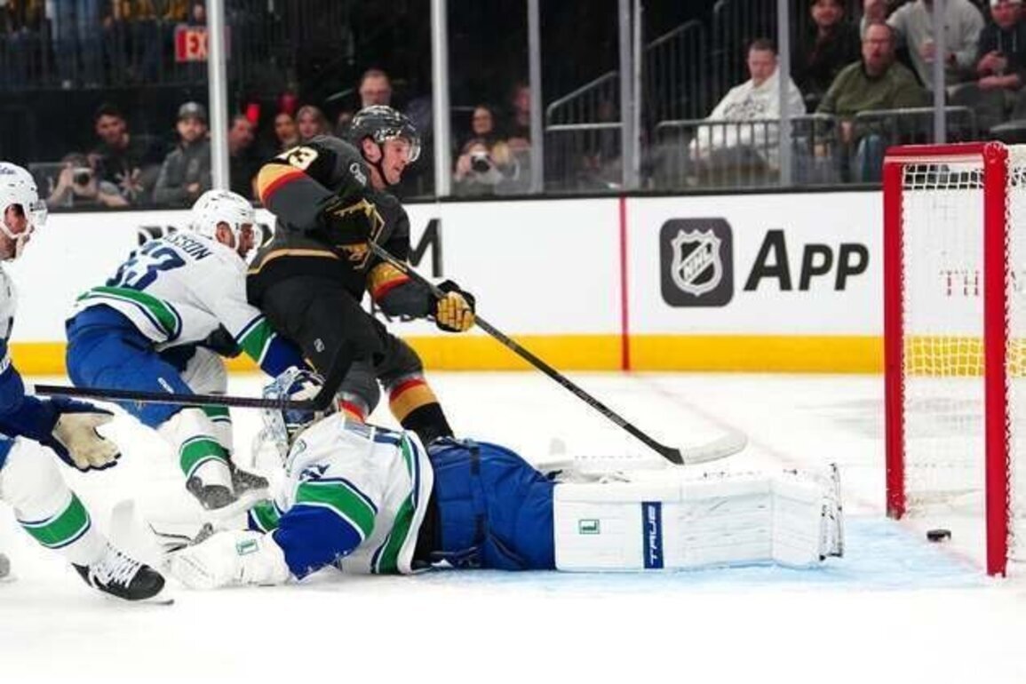 Golden Knights defeat Canucks to end 5-game skid