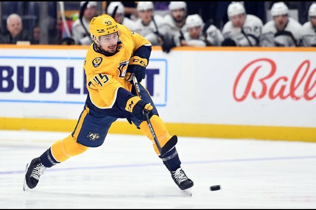 Predators D Alexandre Carrier (upper body) out 4-6 weeks