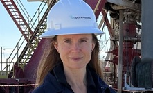 Elizabeth Muller, co-founder and CEO of Deep Fission, during her visit to the Deep Borehole Demonstration Center