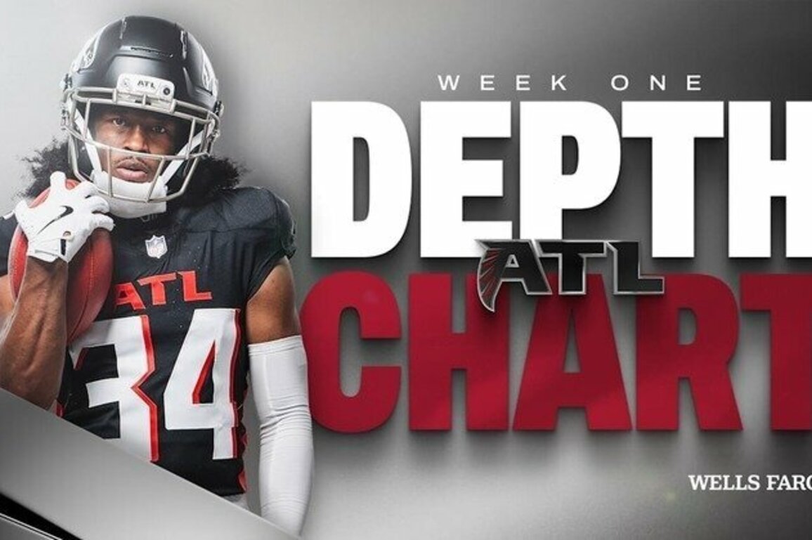 Falcons depth chart released for Week 1 vs. Tampa Bay Buccaneers
